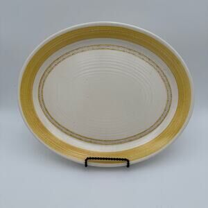 Vintage Platter by Franciscan in Hacienda Gold Pattern 13 inch